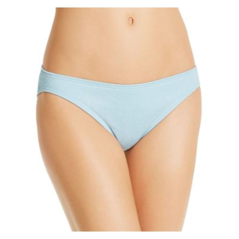 VINCE CAMUTO SWIM Women's Aqua Stretch Textured Bikini Swimsuit Bottom XS